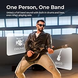 LiberLive C1 Stringless Smart Guitar, Foldable