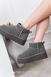 Project Cloud Mini Platform Boots for Women - Ankle