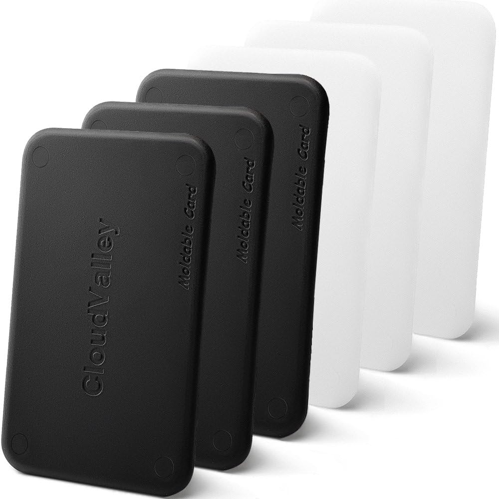 Moldable Plastic Form Card 6 Pack CloudValley Friendly Polymorph