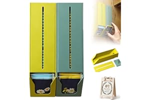 Modular Teabag Dispenser Wall Mounted, Dripbag Storage Box with Removable Lid, Tea Bag Holder Organizer of Tea Bags and Coffe