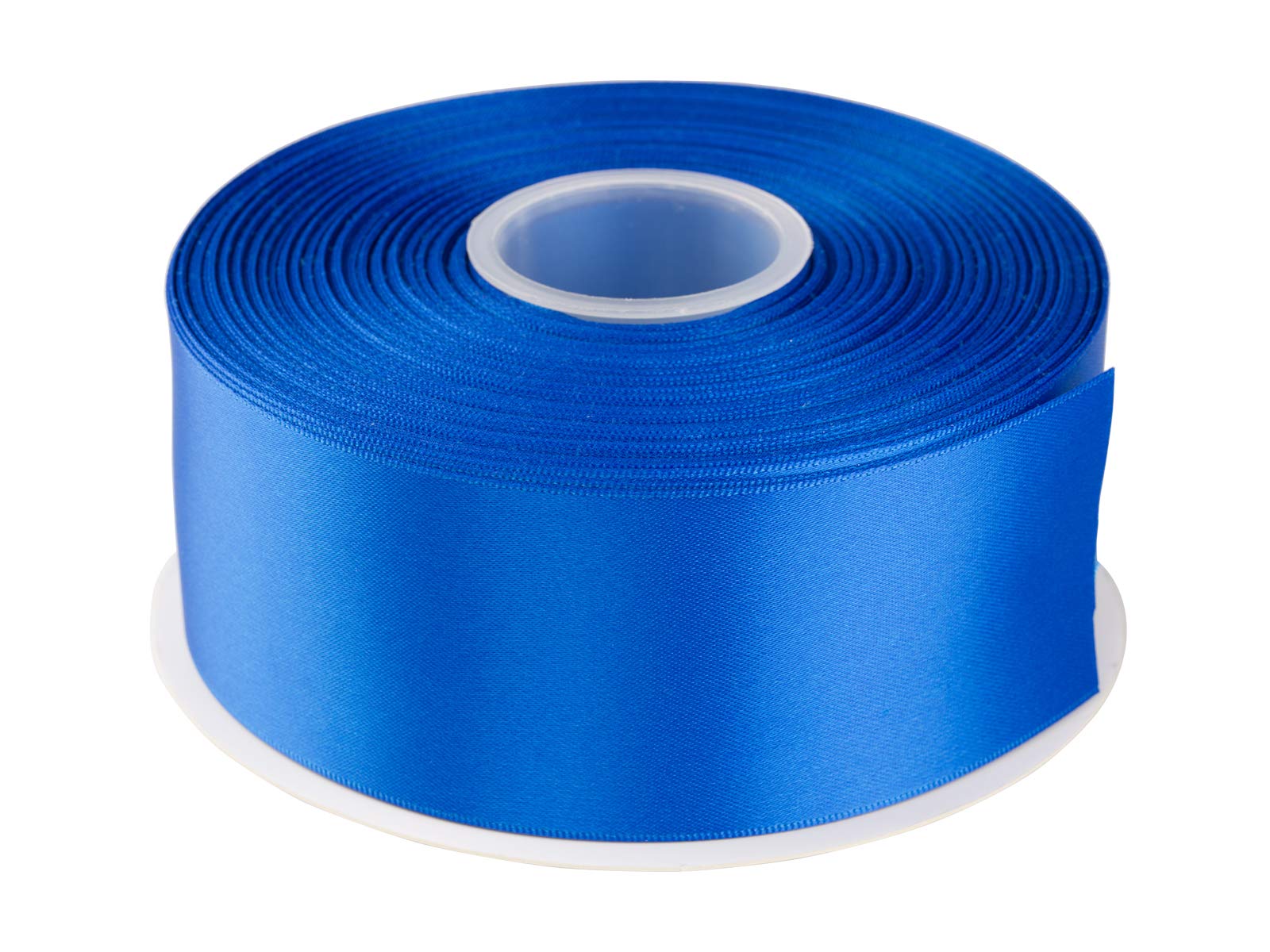 AVANAVA 50mm Wide Double Face Satin Ribbon - 45 Meters (352-Classic Blue)