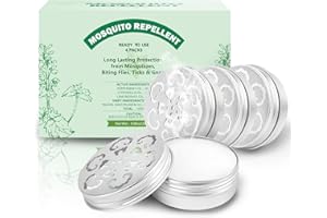 JARTC Mosquito Repellent, Peppermint Oil to Repel Mosquito, Ticks, Gnats and Pest, Insect Repellent for Indoor and Outdoor, 4 Pack