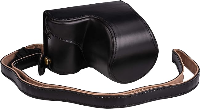 Amazon Com Xevn For Sony A5100 Camera Case For Sony A5000 Case Premium Pu Full Body Leather Camera Case Bag For Sony Alpha Ilce 5000 Ilce 5100 Nex 3n Fit 16 50mm Lens Delivery Camera Strap