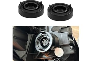 HQRNYP 2 PCS Car Headlight Dust Caps, Headlight Cover, 80mm Rubber Car Light Protective Cover for Dust Water Resistant, Auto 