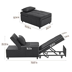 LegacyAmerhome Sleeper Chair, 4-in-1