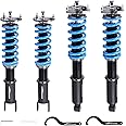 maXpeedingrods Coilover for Infiniti Q50 2014-2023 RWD, 24 Levels Damper Adjustable Coilovers Suspension Kit Strut, Height Adjustable Shock Absorber Struts, T6 Upgraded Coilovers Lowering Kits Blue