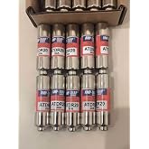 10pcs OEM Class CC Fuse ATDR20, Time-delay Fuse 600V 20A Pack of 10