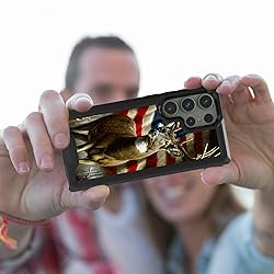 BPQOJB for Samsung Galaxy S24 Ultra Case with Flag