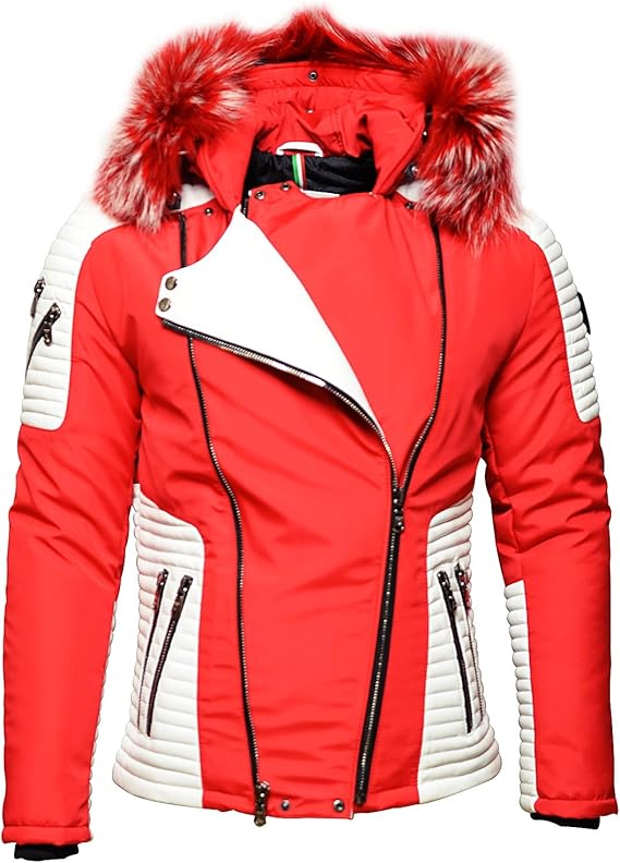 doudoune bi matière femme