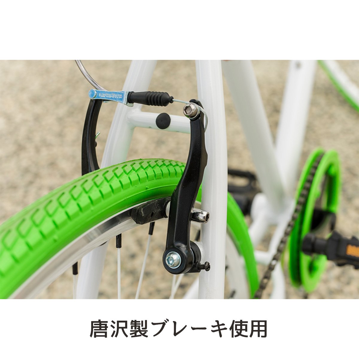 26インチタイヤ シマノ7段変速 自転車 B01jing3wsホワイト ポップ Airbike クロスバイク クロスバイク 正規店仕入れの