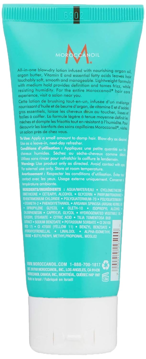 Moroccanoil Smoothing Lotion, Travel Size, 2.53 Fl Oz: Premium Beauty