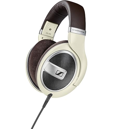 Amazon.com: SENNHEISER HD 599 Open Back Headphone, Ivory : Electronics