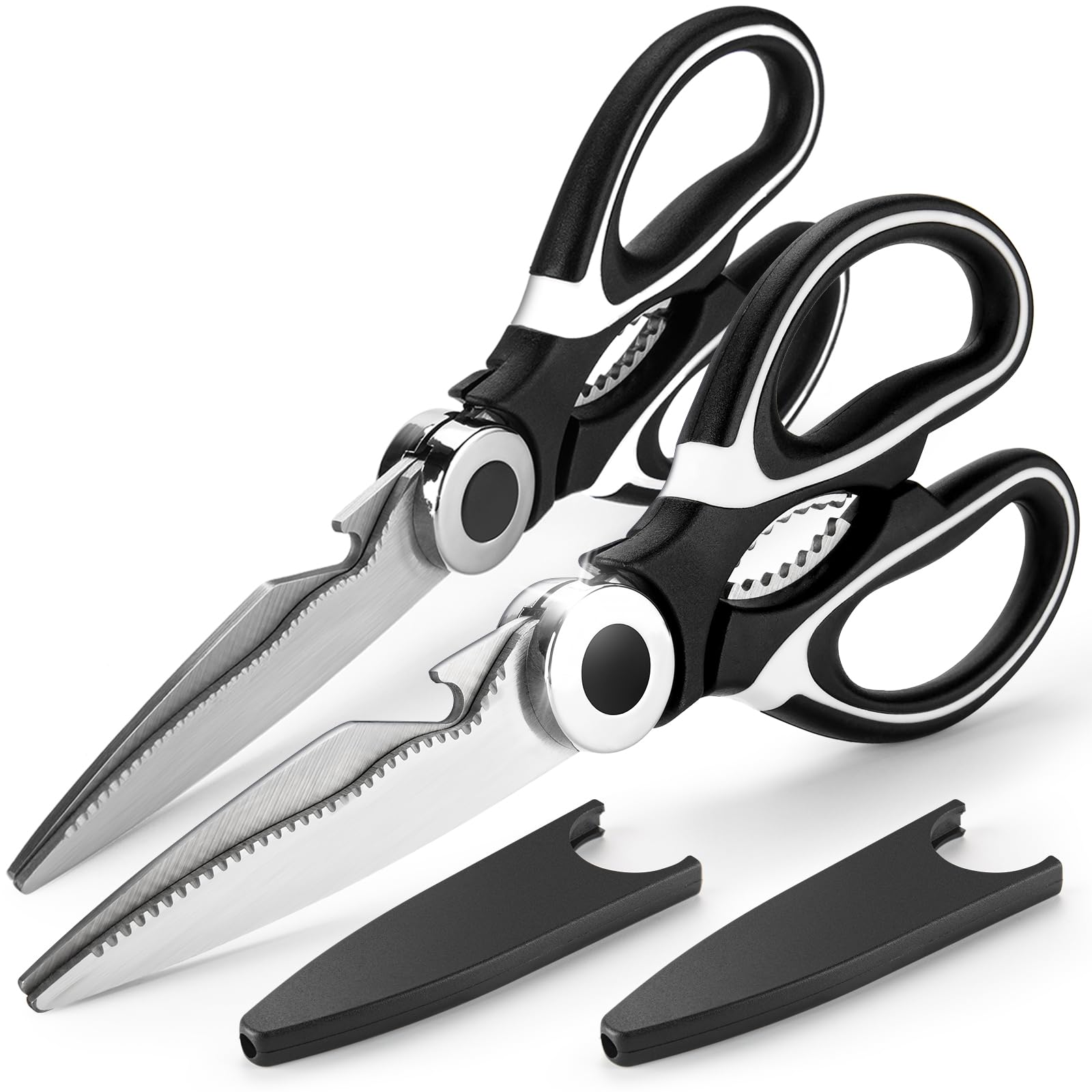 Photo 1 of 2 Pcs Garden Shears Flower Scissors, Multifunctional Gardening Floral Pruning Shears, Premium Thickened Stainless Steel Floral Scissors for Flower Bar Supplies, Fruits, Plant, Potted Landscapes