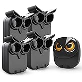 Driveway Alarm- 1/2 Mile Long Range Motion Sensor- 1 Receiver+4 Sensors | Wireless Outdoor Weather Resistant Motion Sensor&amp;Detector-DIY Security Alert-Monitor&amp;Protect Outdoor/Indoor Property