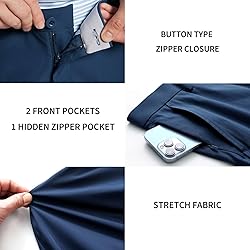M MAELREG Golf Pants Men Casual Slim Fit