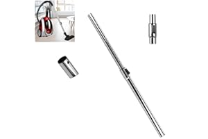 XQYCJkairui 1.25 Inch Stainless Steel Vacuum Cleaner Extension Wand,Compatible with Vacuums Using 1 1/4 Inch (1.25in) 32mm Ac
