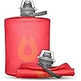 HydraPak Stow - Collapsible Backpacking Water Bottle (350ml, 500ml, 1L) - BPA Free, Ultra Light, Spill-Proof Twist Cap