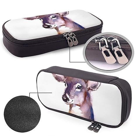 Amazon Co Jp 水彩鹿手描きイラスト 白い背景 男の子と女の子 ペン