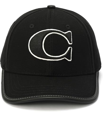 COACH Signature C Jacquard Baseball HAT Charcoal at Amazon  display picture 2