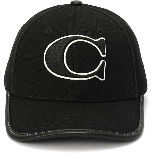 COACH Embroidered Baseball HAT Black at Amazon Women display picture 3
