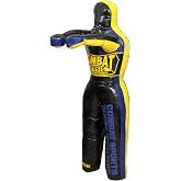 Combat Sports Legged Grappling Dummy &ndash; 35 to 140 lbs. Sizes | Reinforced vinyl nylon build, realistic leg design for takedowns throws submissions, 35-140 lbs options, solo training
