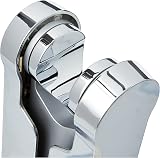 Aqualisa Pinch Grip Sliding Handset Holder 25mm Satin Chrome view 3
