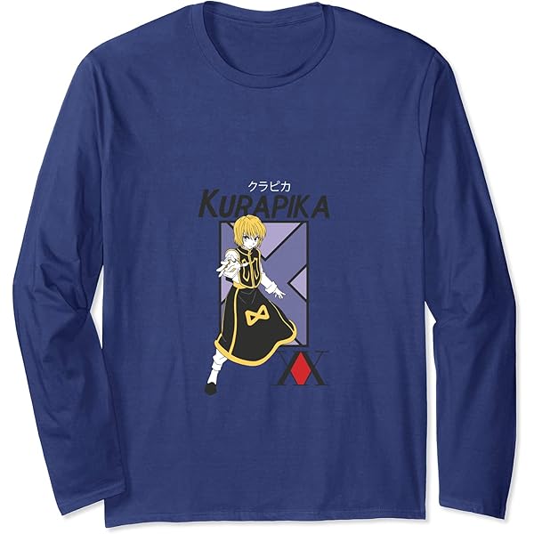 XL HUNTER×HUNTER long sleeve TEE Amazon.com: Hunter X Hunter Tonal Character Panels Crew Neck