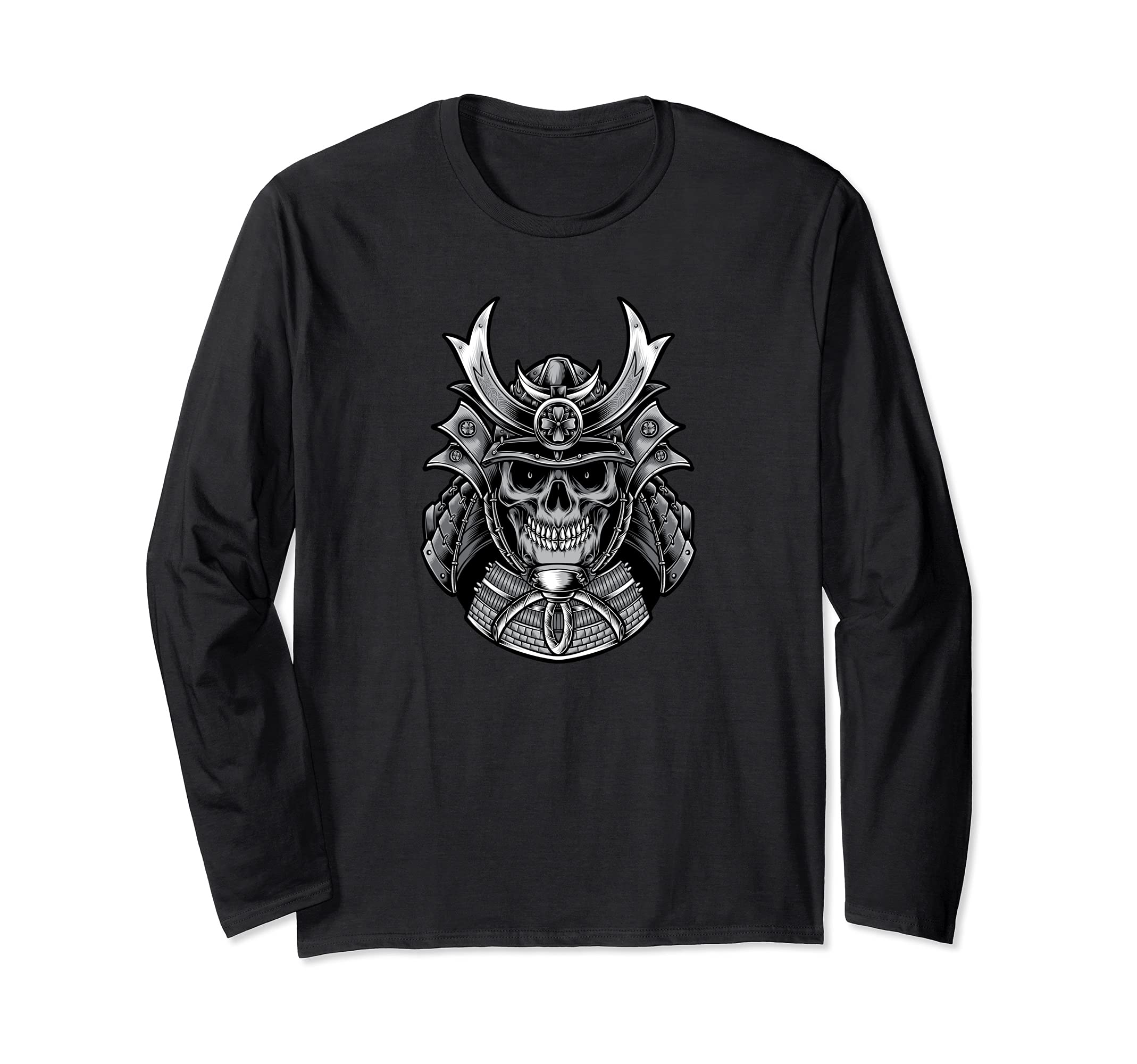 Samurai Warrior - Sword Art Japanese Fighter Long Sleeve T-Shirt