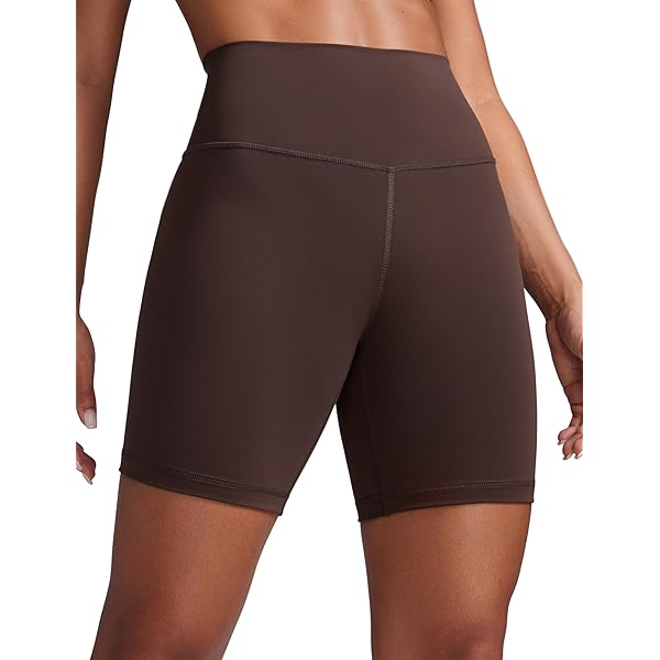 High Waisted Yoga Shorts CRZ YOGA Womens Butterluxe Biker Shorts