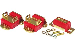 Prothane 7-1901 Red Motor and Transmission Mount Kit