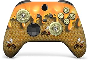 DreamController Original X-box Modded Controller Special Edition Customized Compatible with X-box One S/X-box Series X/S & Windows 10 Made with Advanced HydroDip Print Technology (Not Just a Skin)