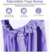 flintronic Yoga Stretching Strap Aerial Yoga Rope Back Bend Purple view 8