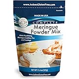 Judee's Meringue Powder Mix (11.4 Oz): Make Cookies, Pies, and Royal Icing. Complete Mix: Just Add Water. USA Made in a Dedic