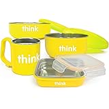 thinkbaby The Complete BPA Free Feeding Set, Yellow