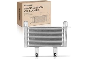 A-Premium Transmission Oil Cooler Compatible with Chevrolet Silverado 2500 HD, Silverado 2500 HD Classic, Silverado 3500 Clas