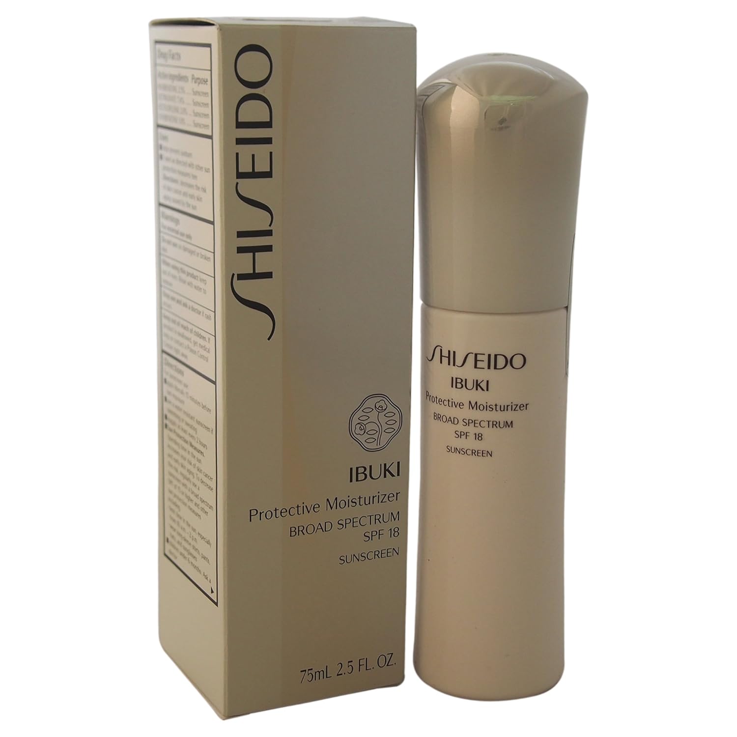 shiseido moisturizer spf