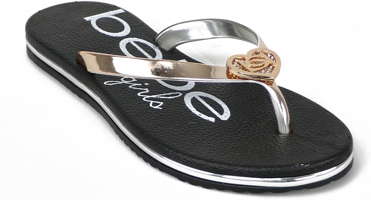 bebe flip flops amazon