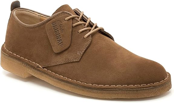 Scarpe Stringate Clarks Polden Lace Uomo - In Pelle Con Suola In Gomma