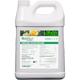 NutriRoot 2-2-3 Root Stimulator &amp; Fertilizer Concentrate, 1 Gallon | Seaweed extract, humic acid &amp; humectant liquid feed - For transplants, trees, &amp; shrubs - Eases water stress, pro root starter