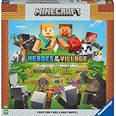 Ravensburger Minecraft Heroes of The Village | Cooperative Board Game | Exciting & Unpredictable | Perfect for Families and Minecraft Enthusiasts | Suitable for Kids & Adults