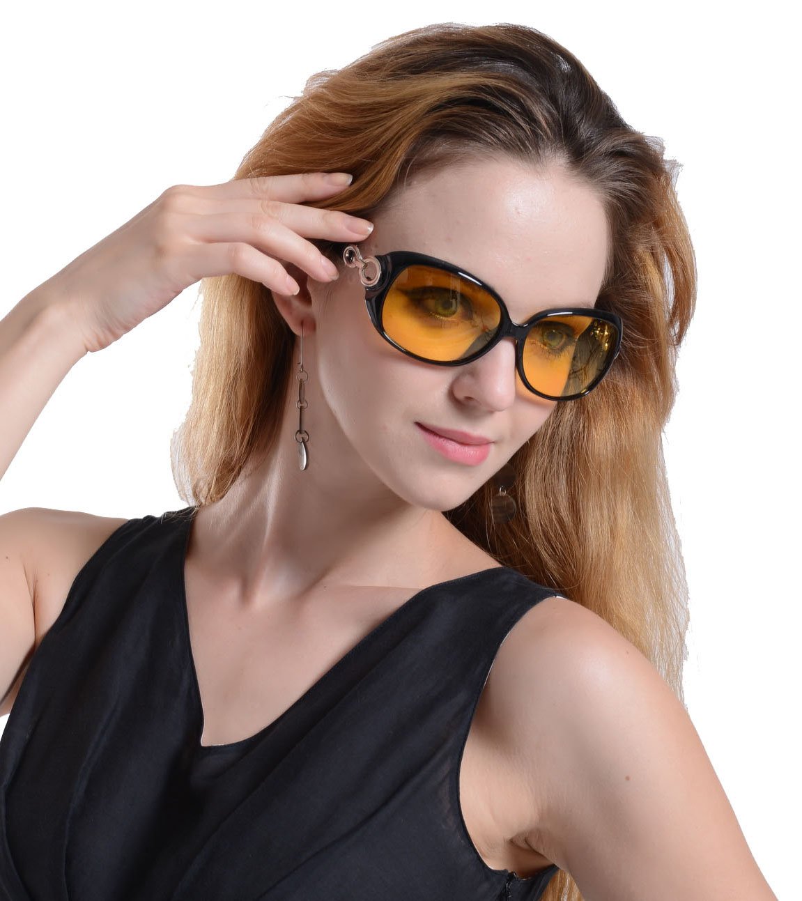 Womens Night Vision Goggles Driving Glasses Polarized Sunglasses Buy