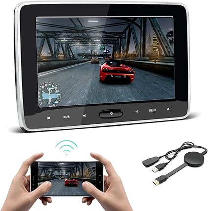 Amazon Xtrons ヘッドレストモニター 10 1インチ 大画面 Dvd スロットイン式 車載 リアモニター Dvdプレーヤー 後席モニター スマホ同期 Hdmi Usb Sd Av In Av Out レジューム機能 1年保証 ヘッドレストモニター 家電 カメラ