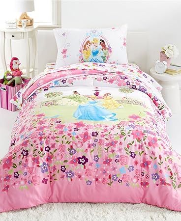 Amazon.com: 5-pieces Princess Royal Garden Full Microfiber Bedding Set