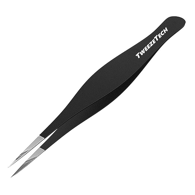 Precision Tweezers for Eyebrows, Ingrown Hair Removal