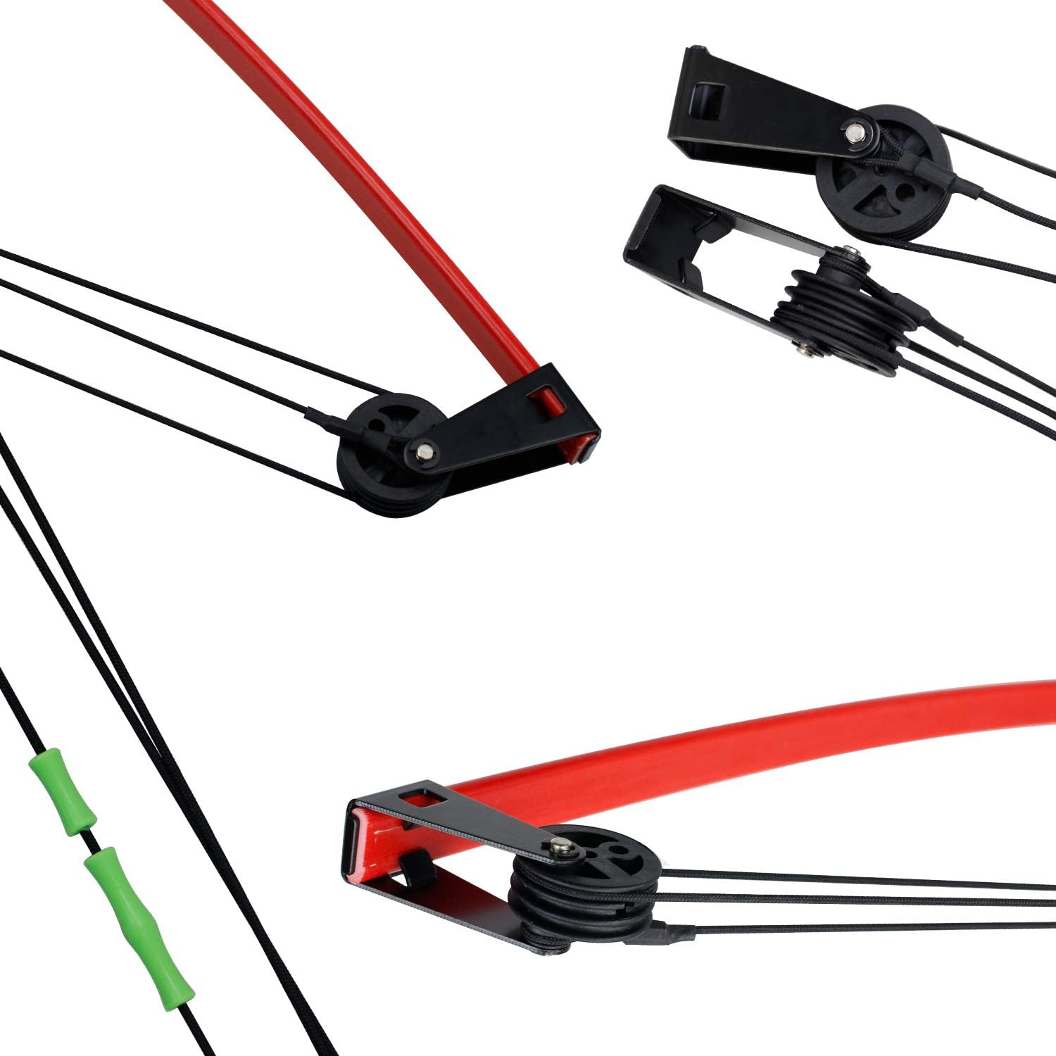 Funtress 35″ Junior Compound Bow Archery Set with 4 Arrows for Youth