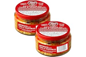 POLLI 1872 Polli Antipasto With Tuna And Vegetables | Traditional Italian Recipe From Piedmont | Made In Italy - 2 Pack (7.4 oz Each)