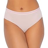 Curvy Couture Women's Plus Size Brief Panties – Soft, Seamless Comfort for All-Day Wear