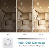 Ugvmn LED Downlights Ultra Slim 7W Recessed Ceiling Lights 230V Dimmable view 2