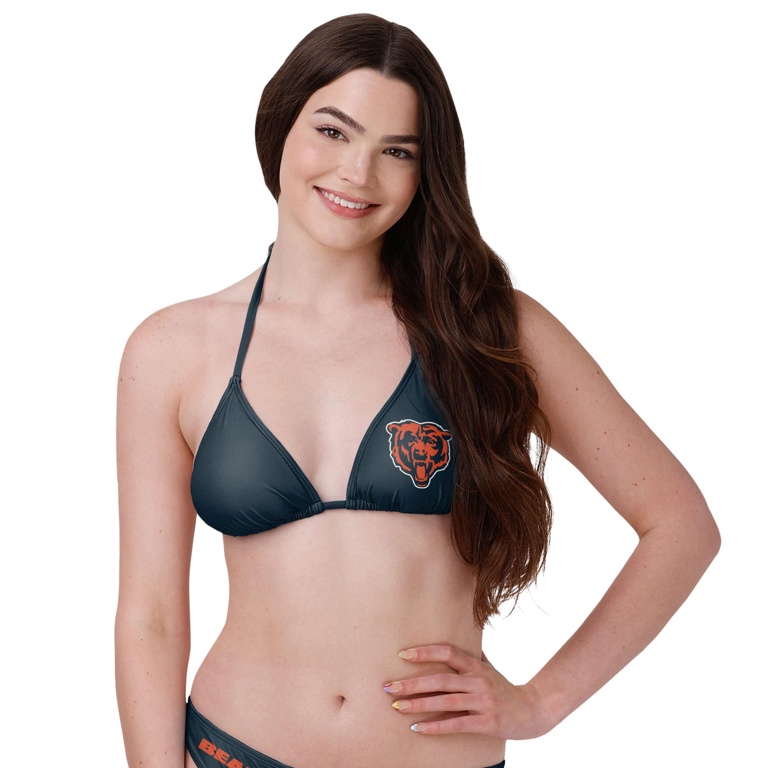 FOCO Women's standerd NFL Team Ladies Bathing Swim