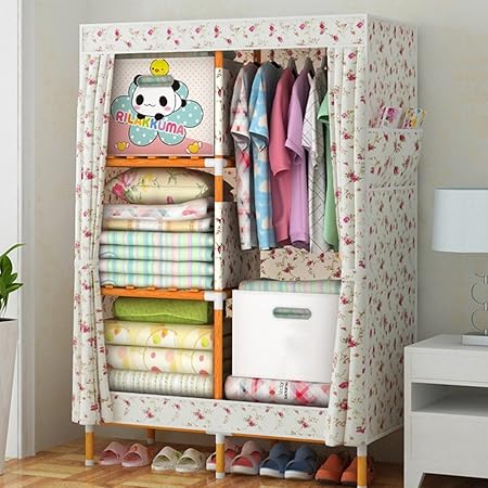 Mmm Simple Individual Wardrobe Cloth Bold Solid Wood Small Dorm